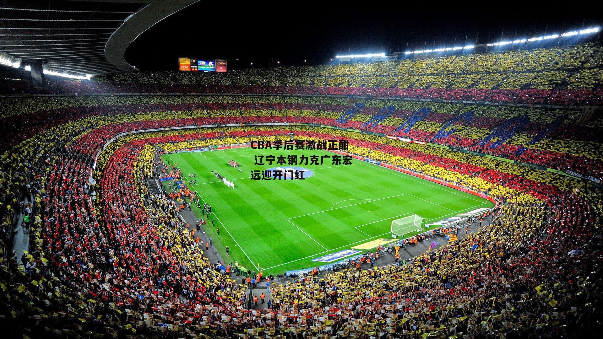 CBA季后赛激战正酣 辽宁本钢力克广东宏远迎开门红